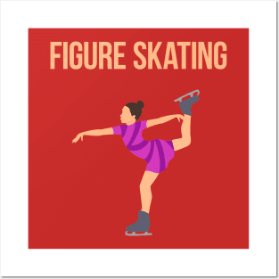 Figure skating Posters and Art